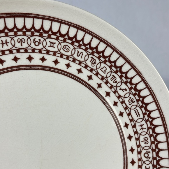 Ranchero Ironstone Zodiac Plate - Picture 5 of 12